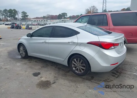 2014 Hyundai Elantra Se from USA, damaged, VIN KMHDH4AE2EU063558